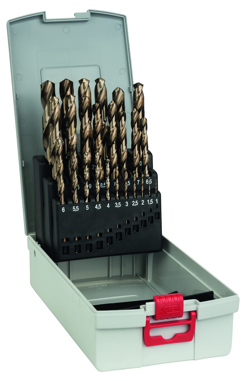 BOSCH ProBox Cobalt-Legierung Metallbohrer-Set NEW