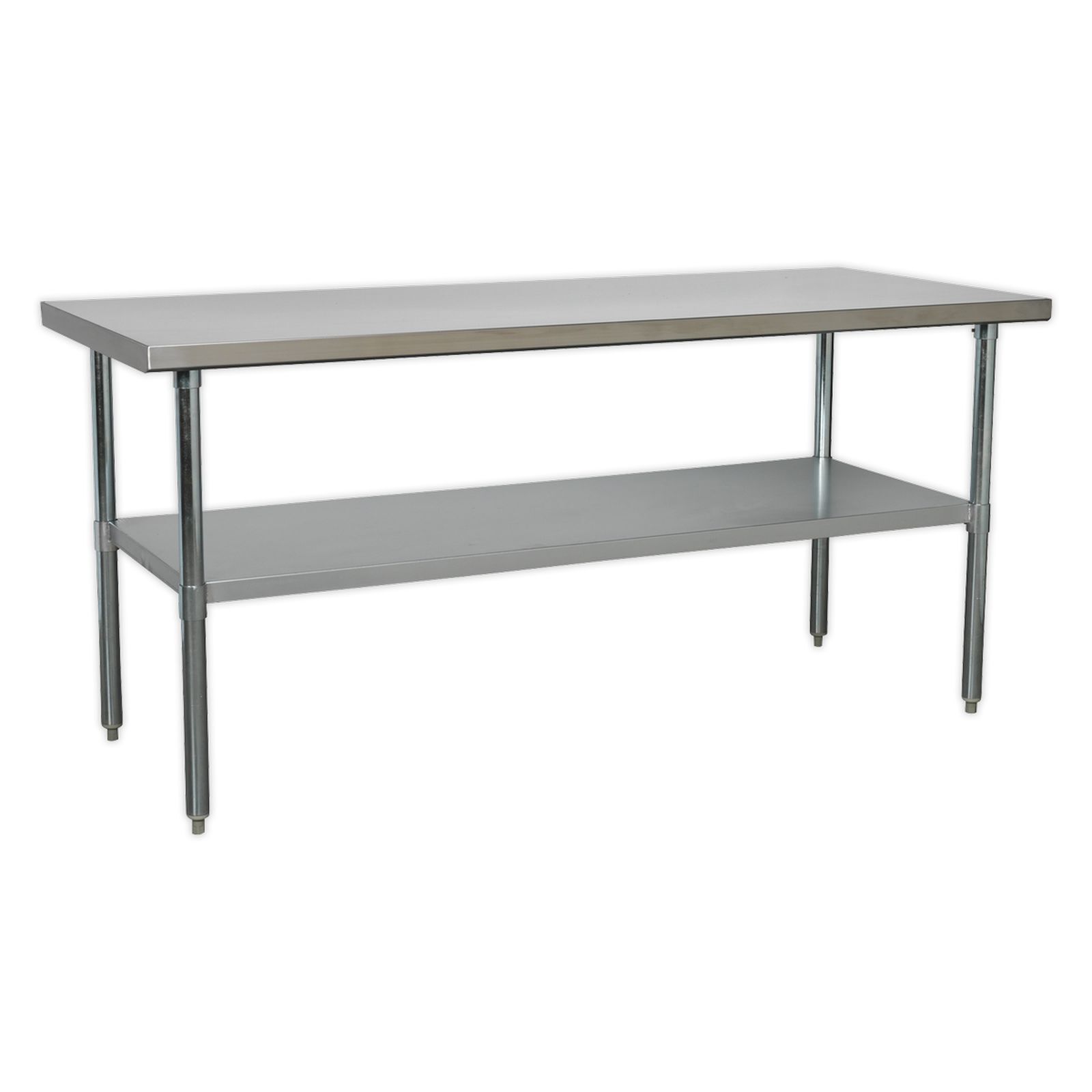 1x Sealey 1.8m Stainless Steel Workbench - AP1872SS