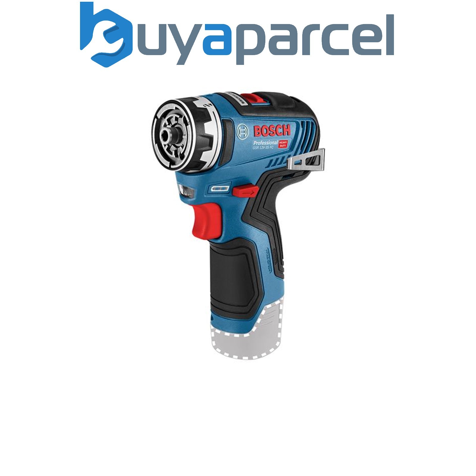 Bosch 06019H3004 GSR 12V-35 FC Pro FlexiClick Drill Driver 12V Bare Unit BSH6019