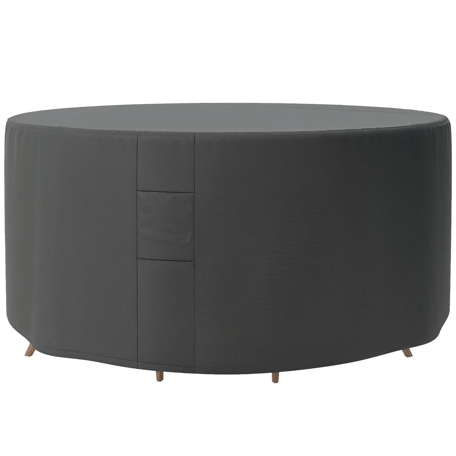 Outsunny Large Outdoor Set Round Cover Garden Furniture Waterproof