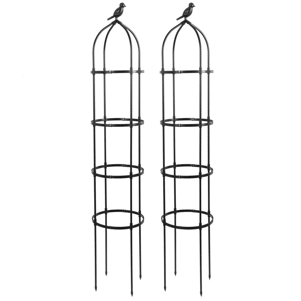 3X(Climbing Plant Obelisk Trellis, Garden Trellis, Climbing Vine Plant7111
