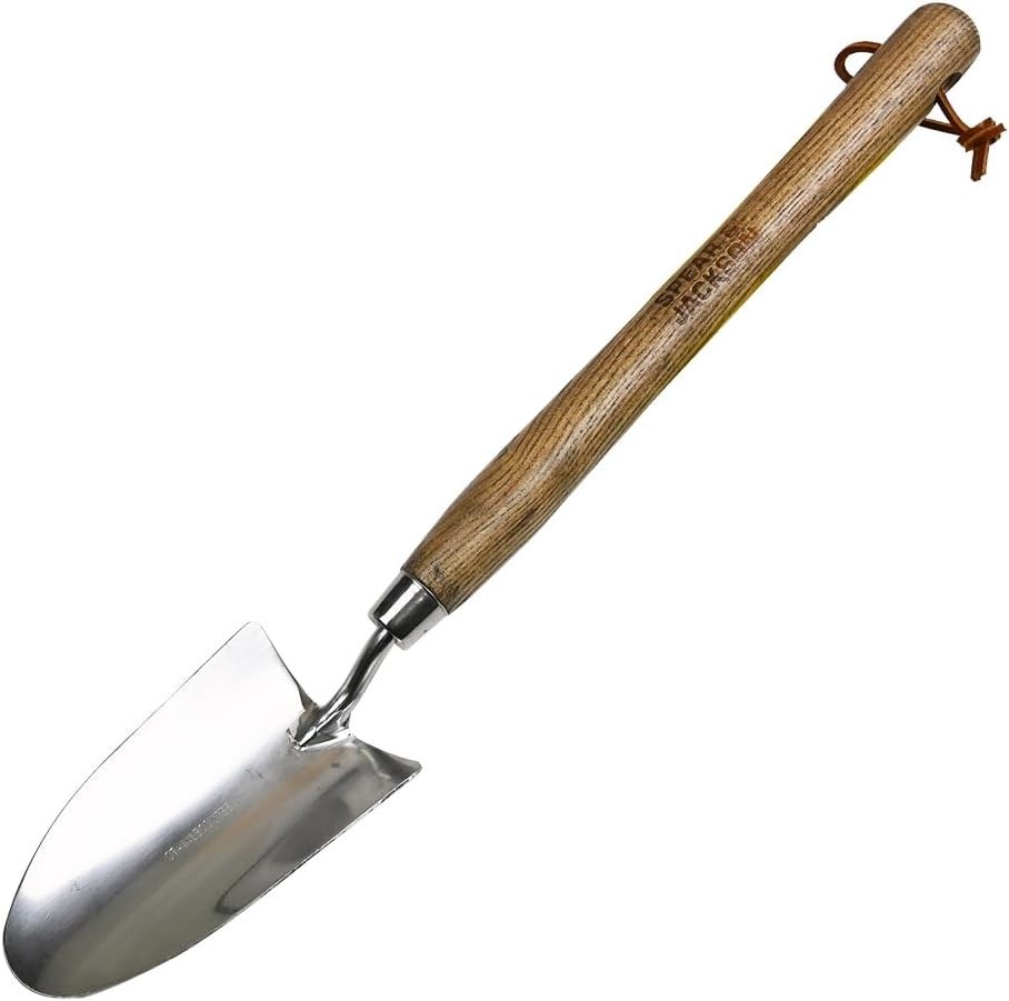 Spear & Jackson 5010TR Traditional Stainless Steel 12" Handle Trowel, Silver