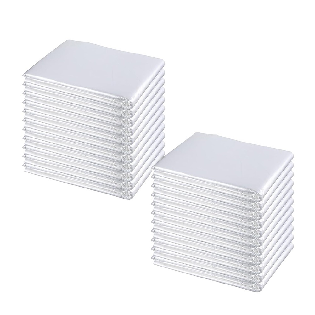 100 Pcs Disposable Barber Cape Salon Cape Hair Cutting Cape Hair Dye Cape5098