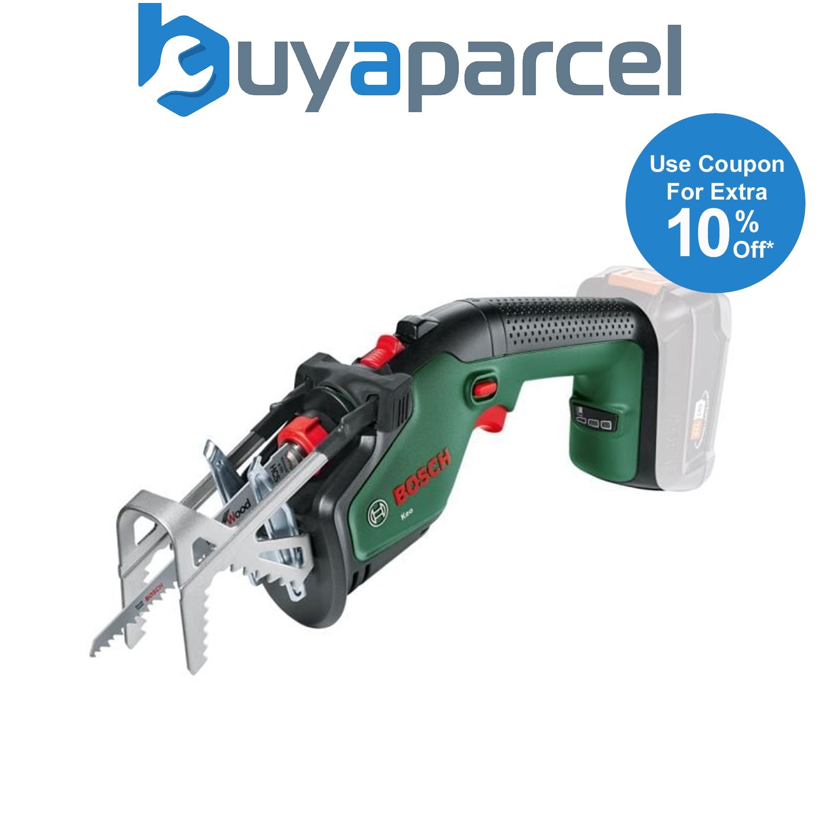 Bosch Keo Garden Recip Pruning Multi Saw Pruner 18v Li-Ion Bare Unit
