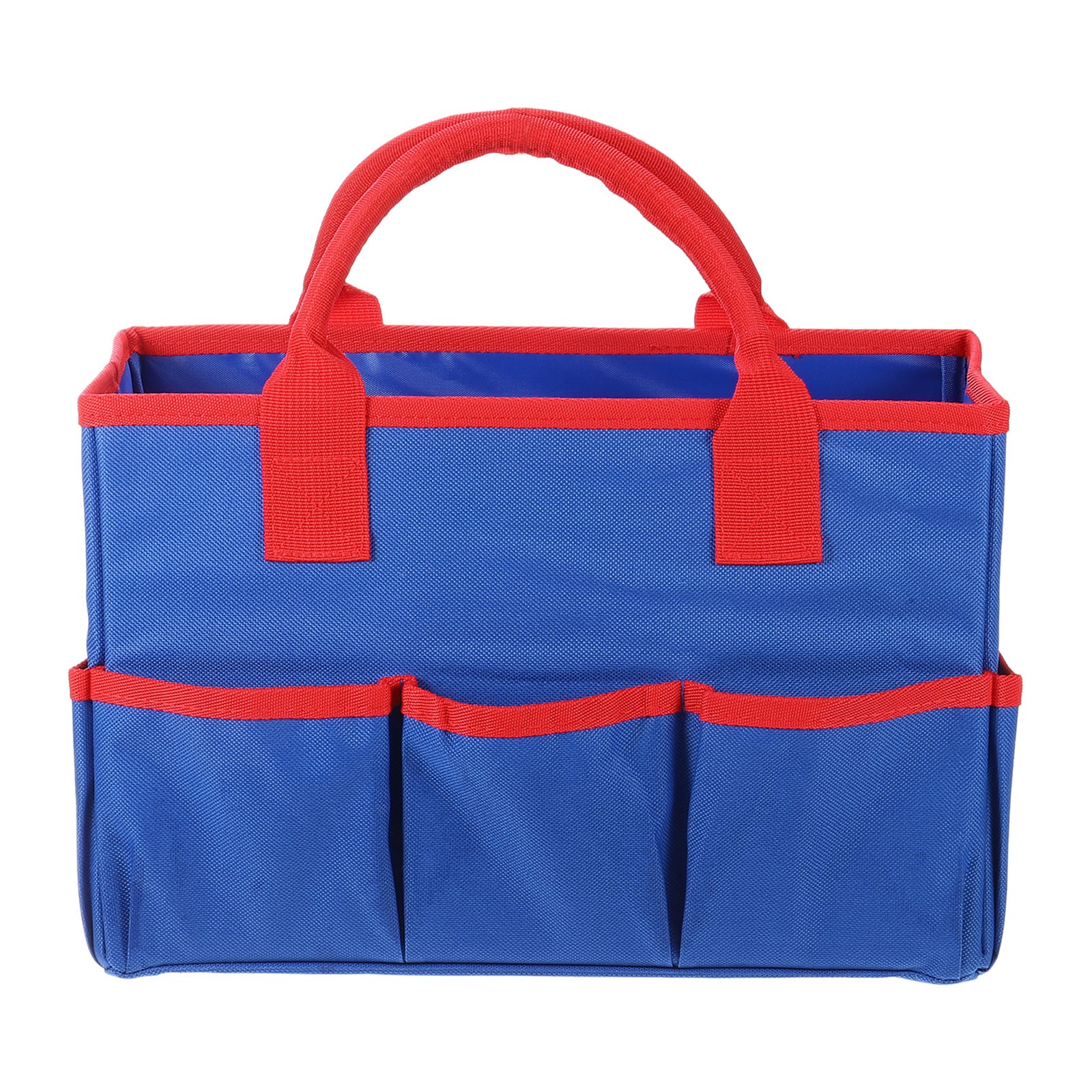 Garden Tool Bag 33cm x 15cm x 22cm Oxford with Pockets, Blue