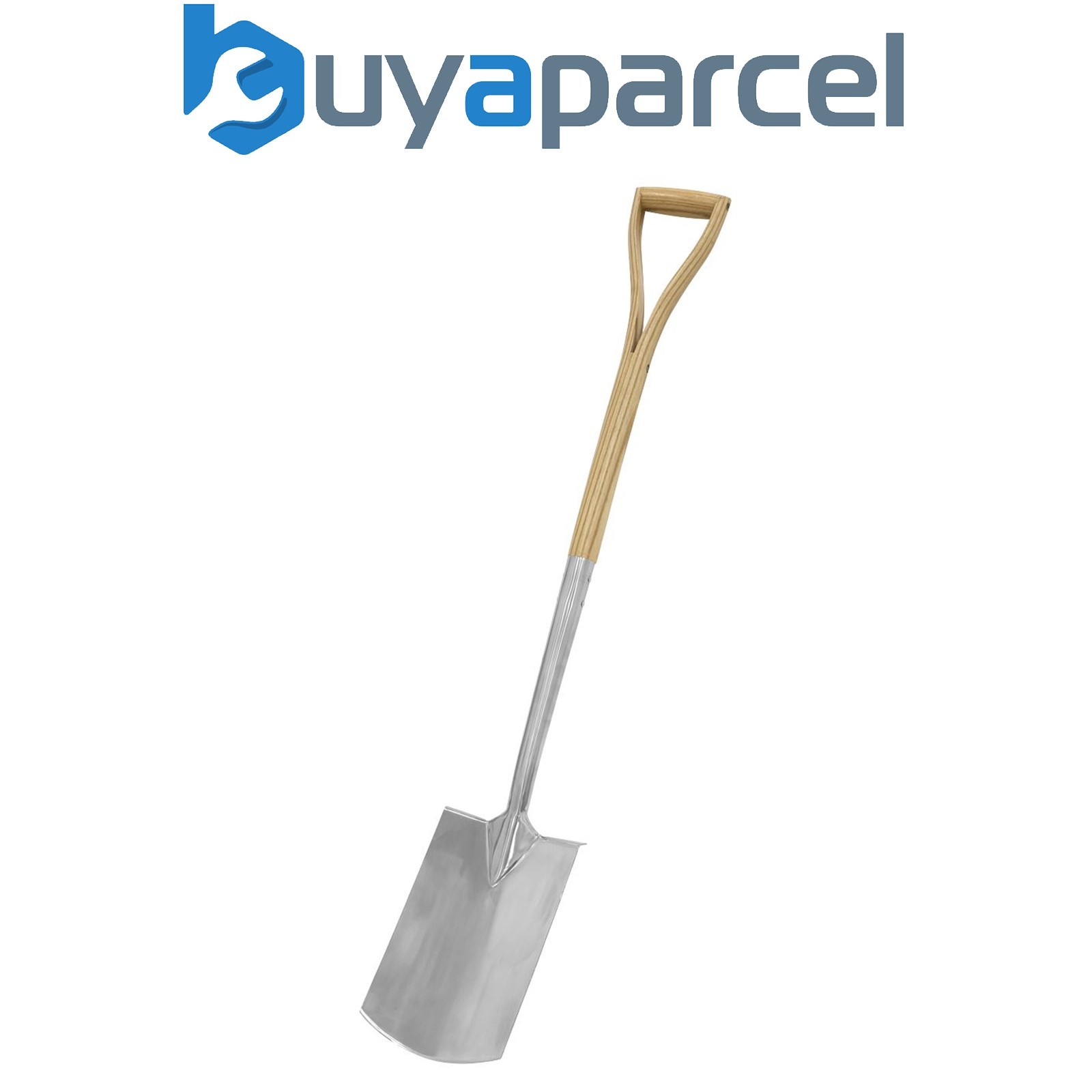 Sealey GTWH015 Premier Digging Spade with Ash Y Handle & Stainless Steel Blade