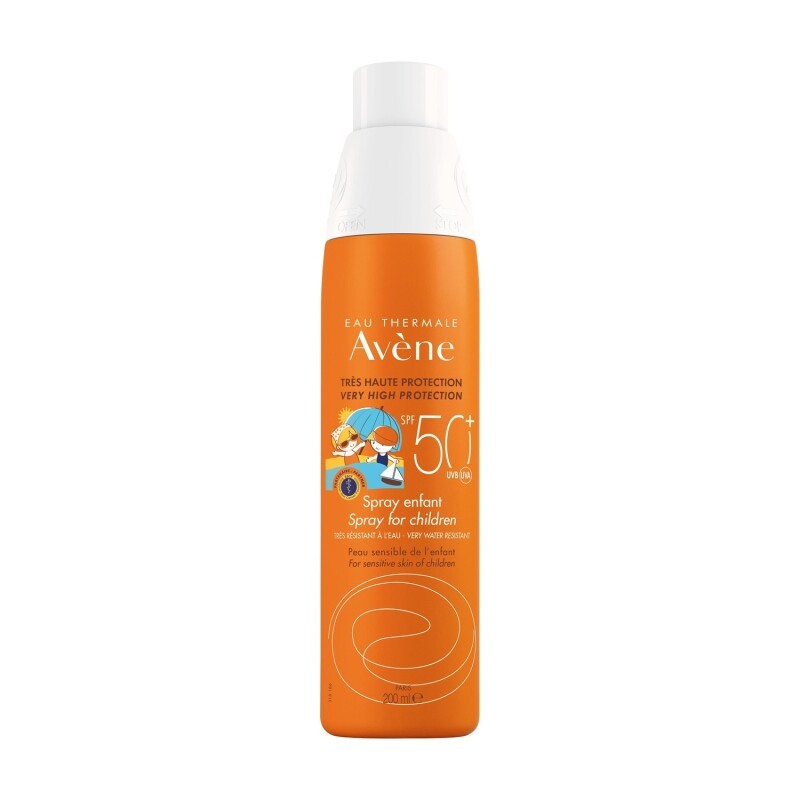 Avene Spray for Kids SPF50 Sunscreen Protects Children