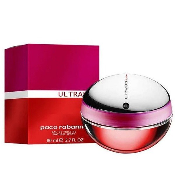 PACO RABANNE ULTRARED FOR WOMEN 80ML EAU DE PARFUM SPRAY BRAND NEW & SEALED