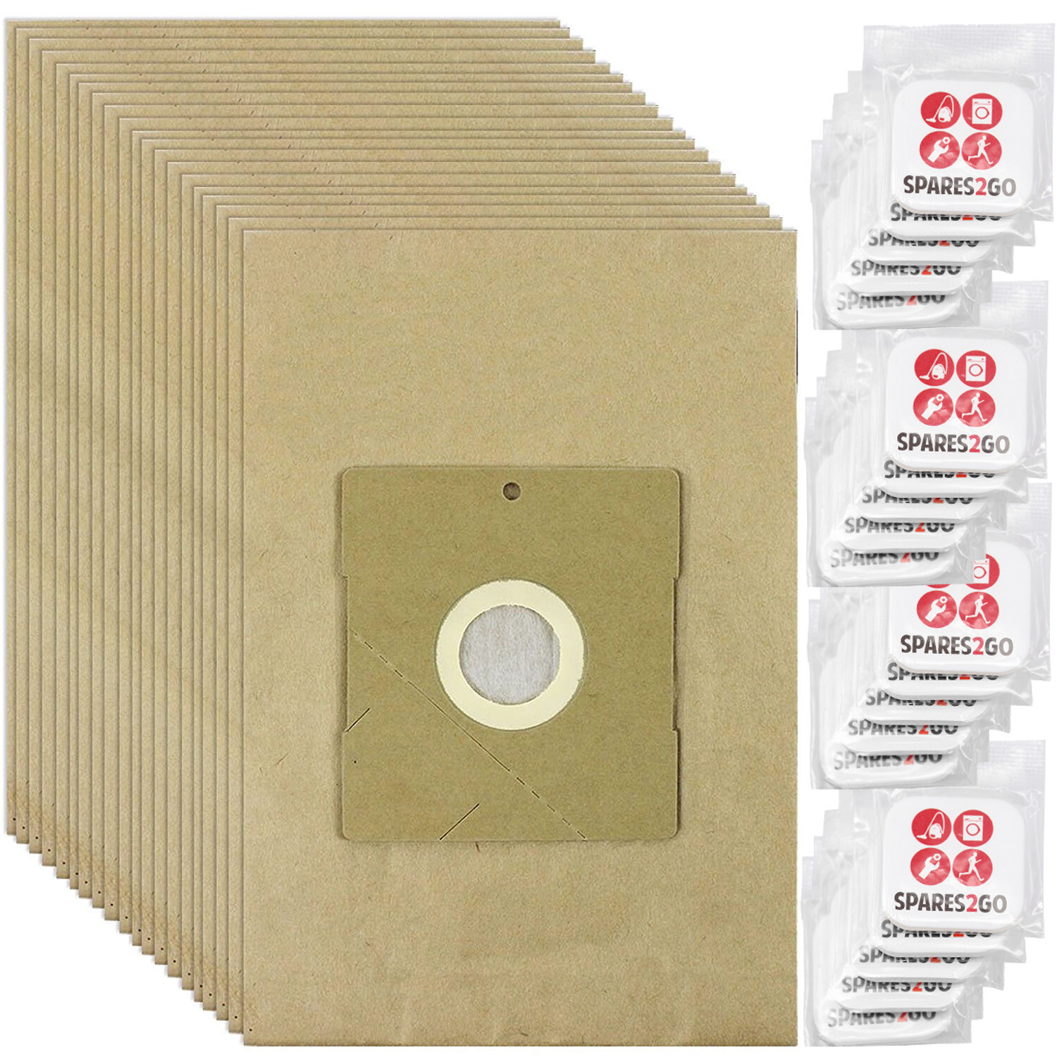 Dust Bags for VACMASTER VK811PH VK1011SIWTH Vacuum Cleaner 20 Pack + Fresheners