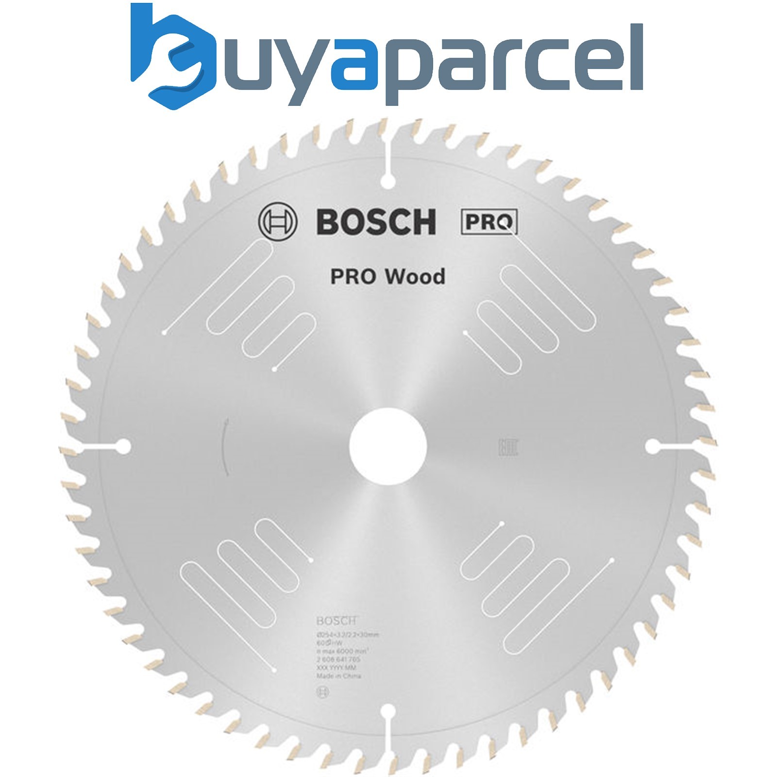 Bosch PRO Wood Circular Saw Blade 254 x 3.2 x 30 mm T60 2608641765