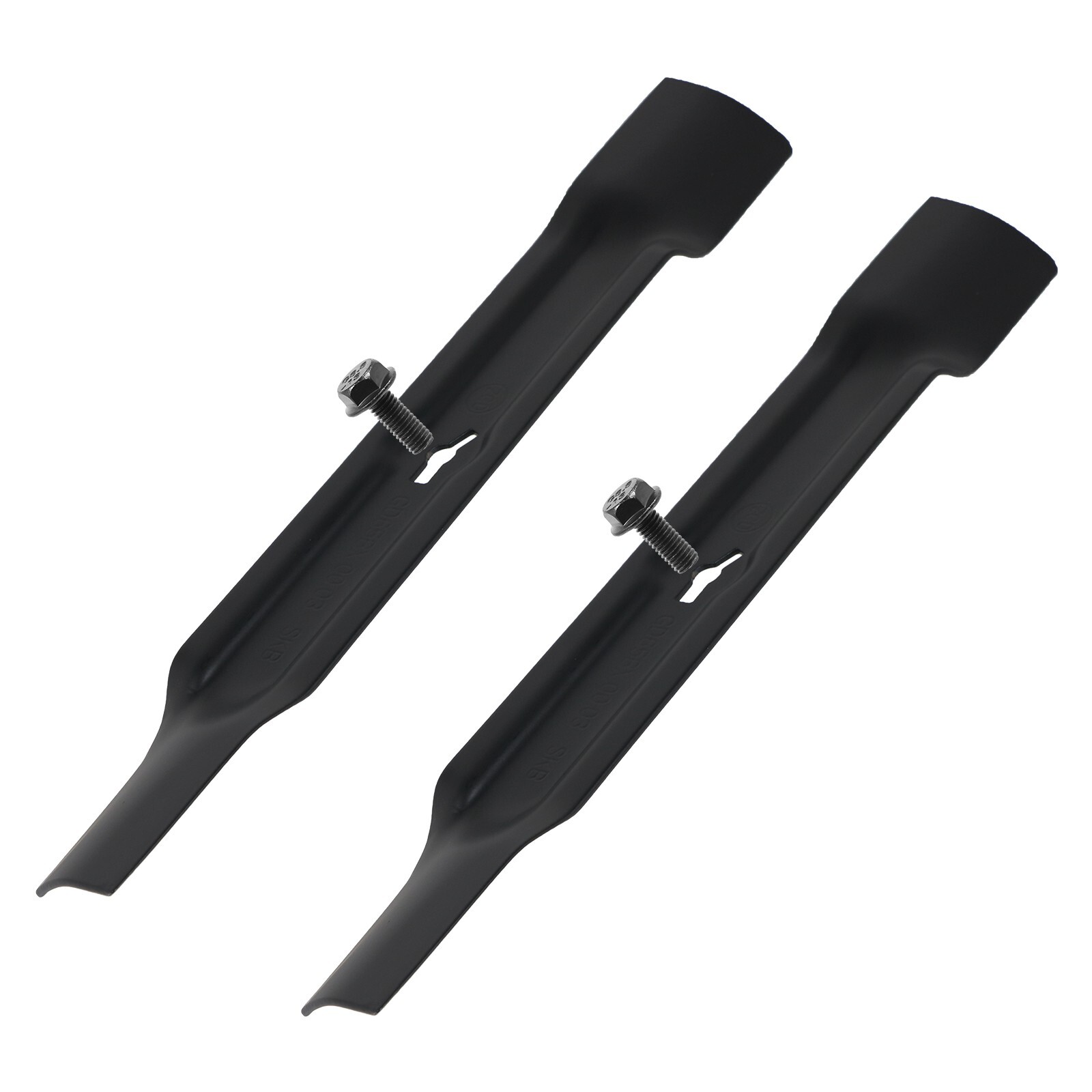 Blade for B&Q OPP FPLM1000-4 Lawnmower 32cm Metal Cutter + Fixing Screws 2 Pack