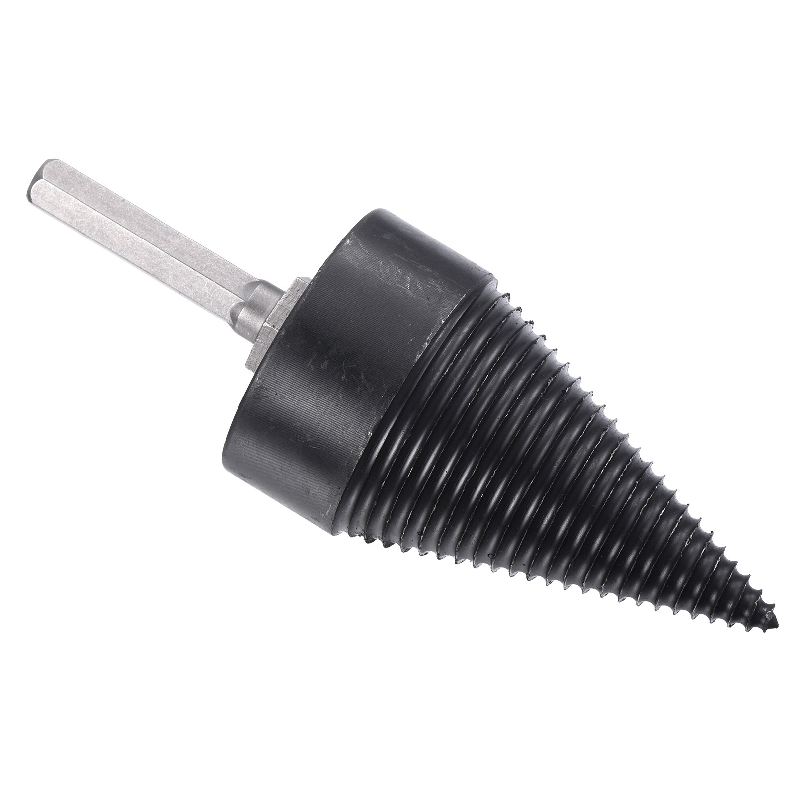 50mm Firewood Log Splitter Drill Bit Hex Shank Shaft Drills Screw Cone Driver