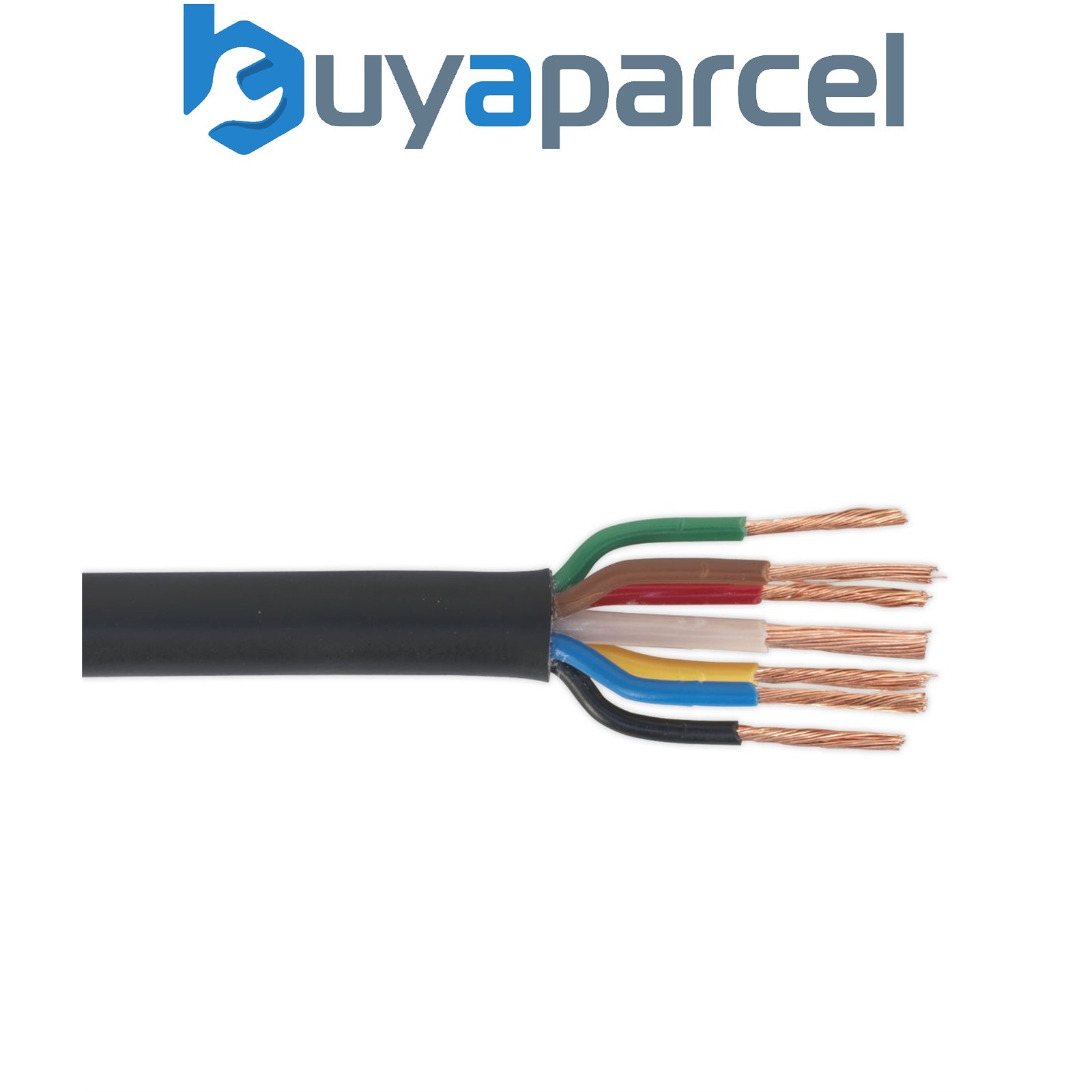 Sealey AC28307CTH Thin Wall Automotive Cable 6 x 1mm� 32/0.20mm, 1 x 2mm� 28/0.3