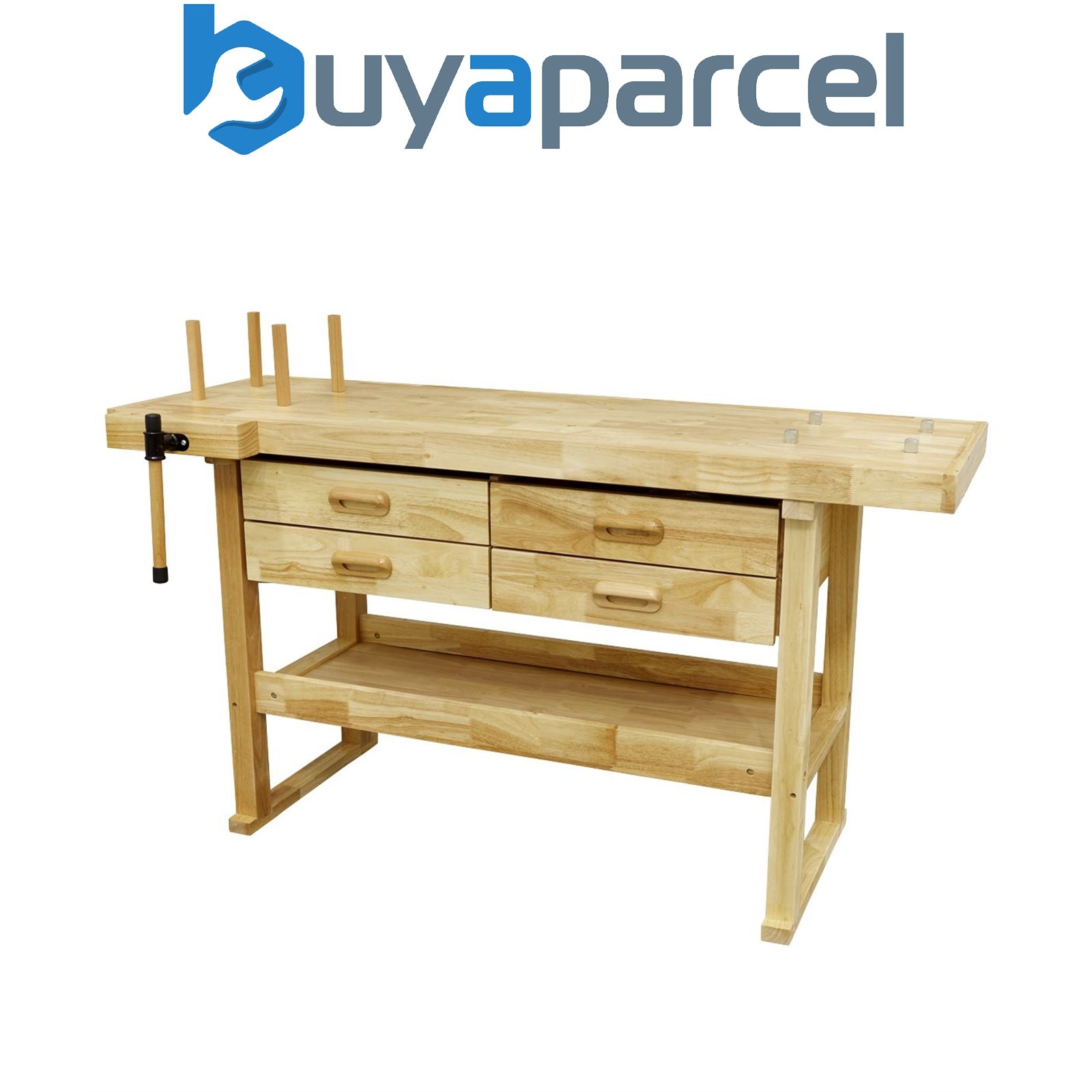 Sealey AP1640 Woodworking Bench with 4 Drawers