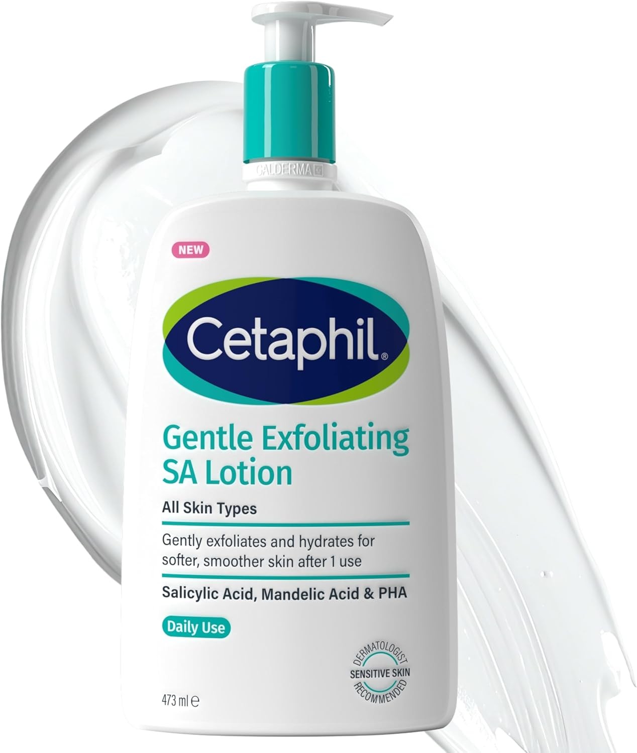 Cetaphil Gentle Exfoliating Salicylic Acid Lotion, SA Face Cream & Body Moistur