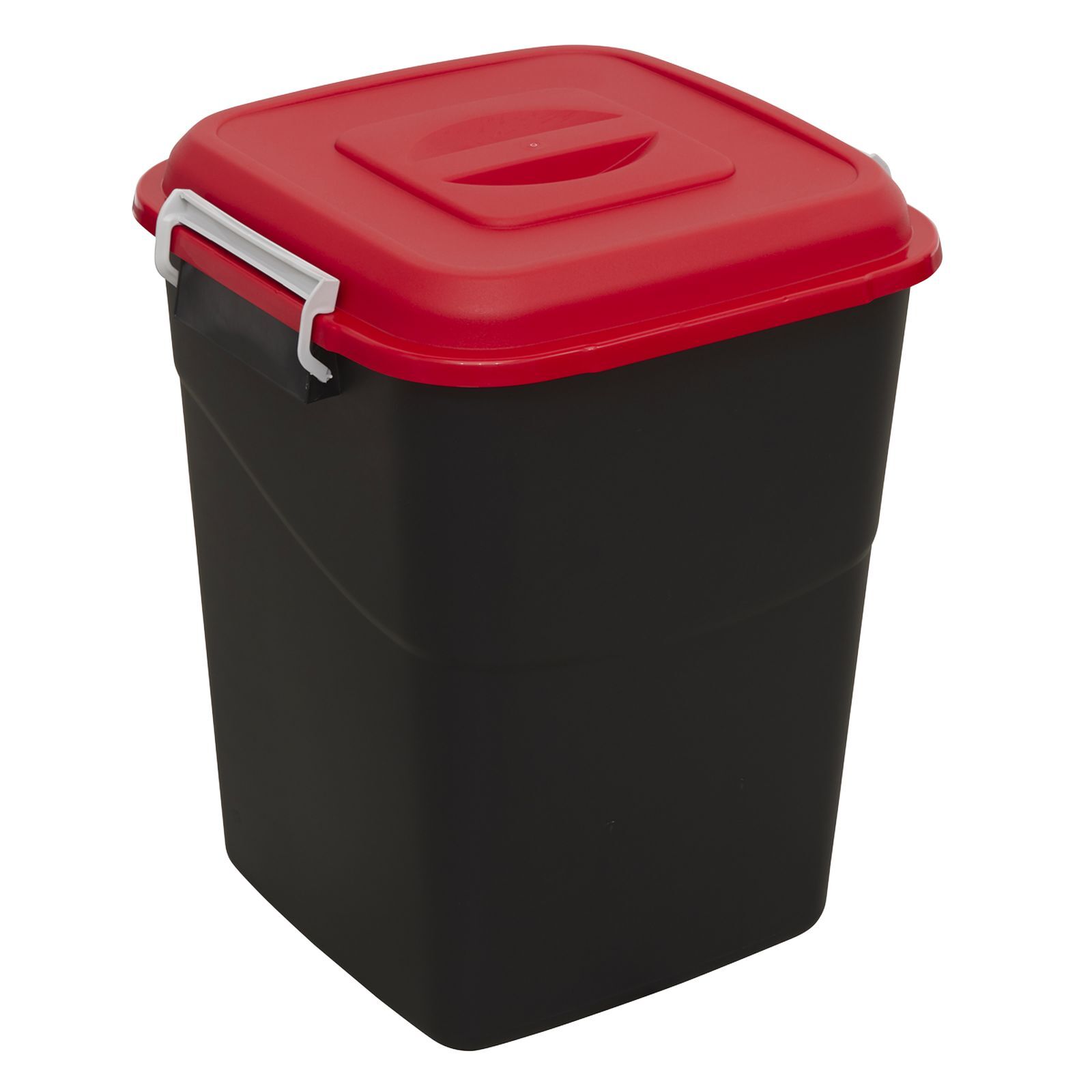 Sealey Durable Refuse/Storage Bin 50L - Red - BM50R