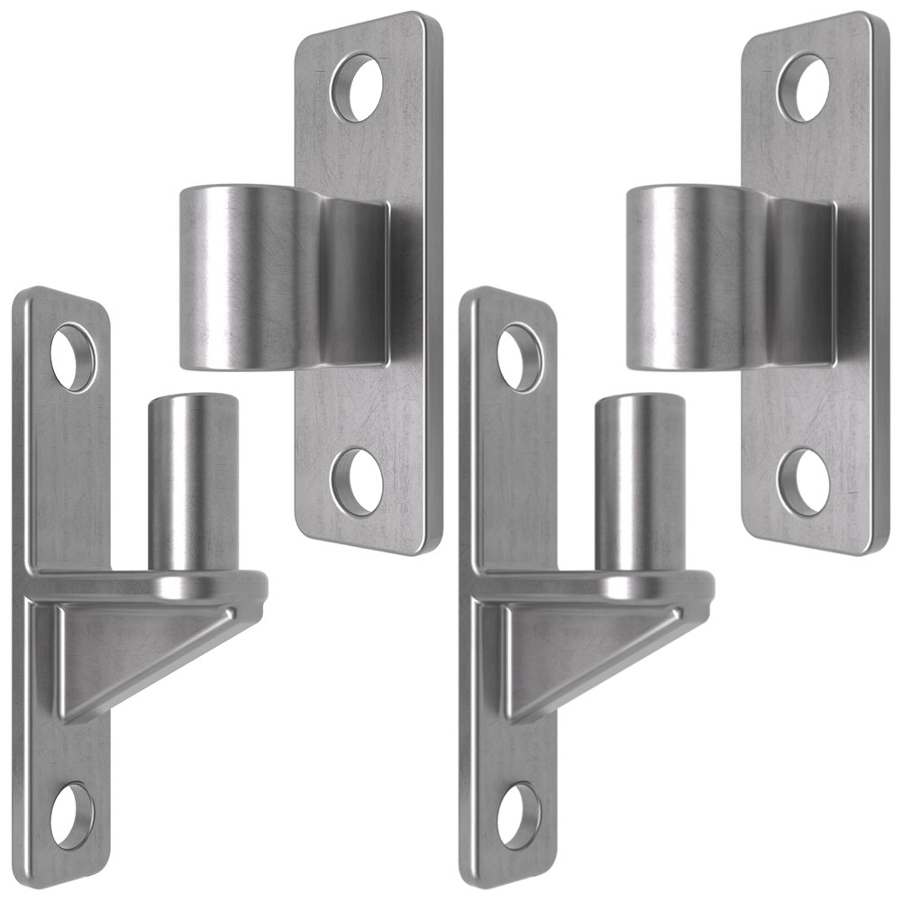 Gate Hinges, 304 Stainless Steel Gate Hinge, -Piece Heavy Duty 5/8 Inch Pin8302