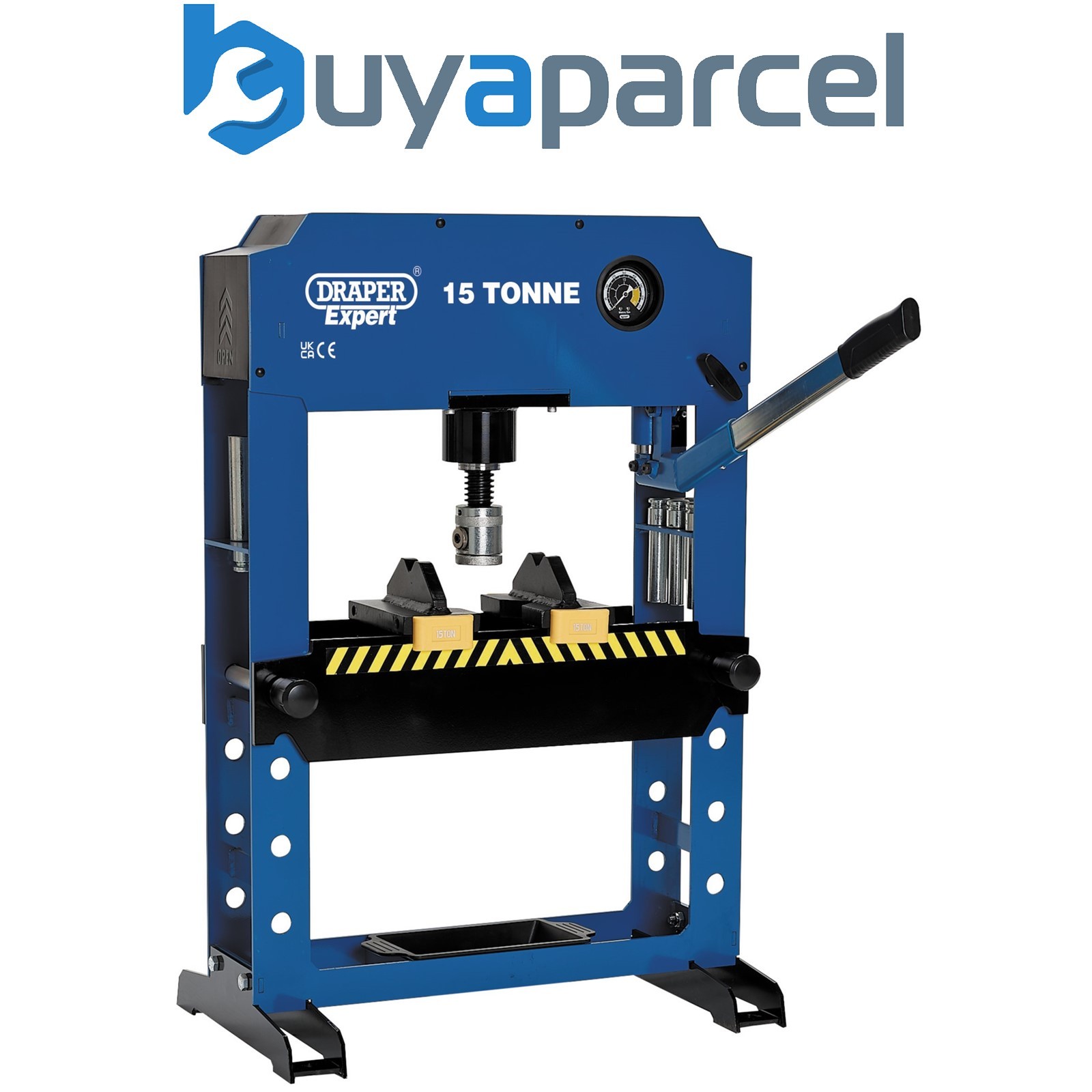 Draper 70563 Draper Expert Hydraulic Bench Press, 15 Tonne