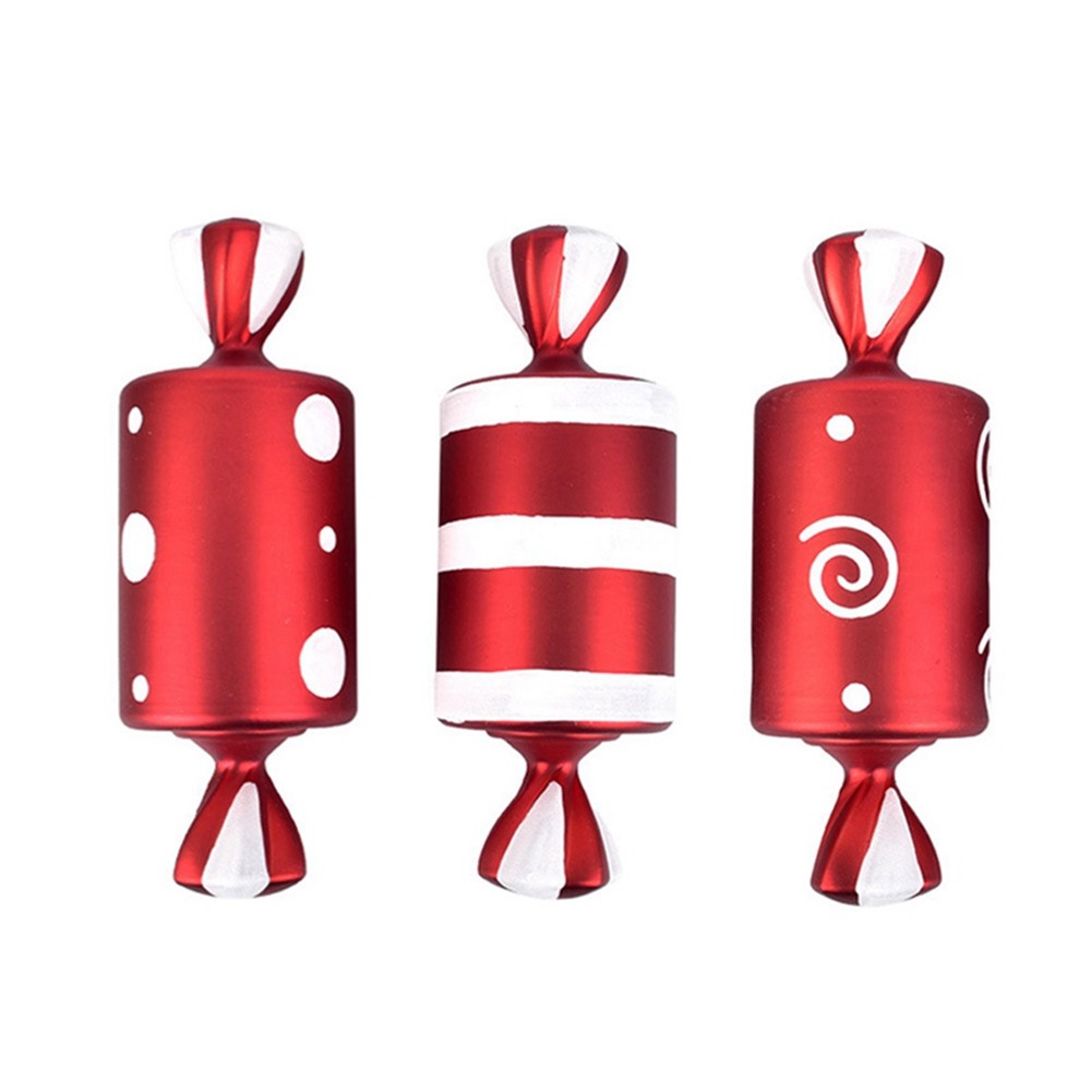 3 PCS Christmas Decorate Big Candy Cane Home Christmas Party Favor Year6431