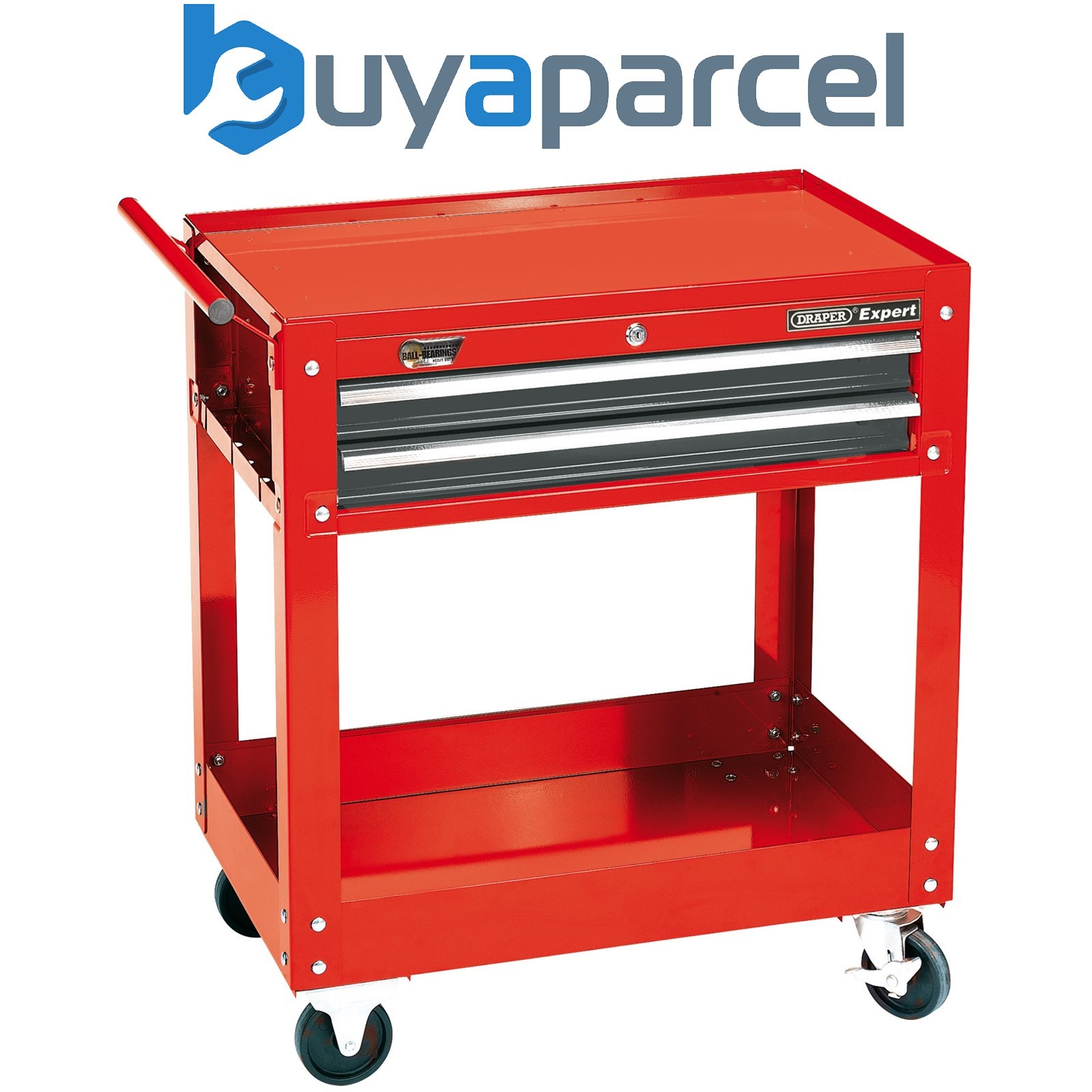 Draper 07635 Draper Expert 2 Tier Tool Trolley with Two Drawers