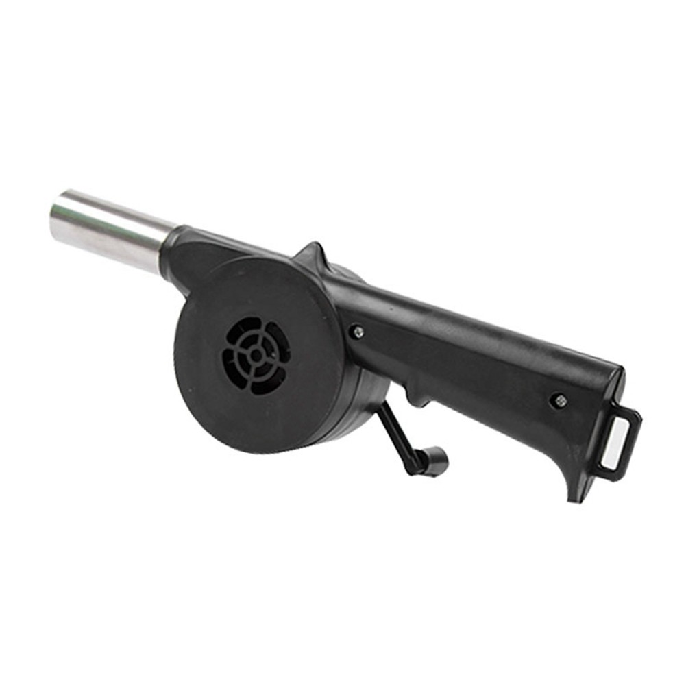 5X(Hand BBQ Fan Outdoor BBQ Fan Air Blower for Barbecue Picnic Manual Crank5109