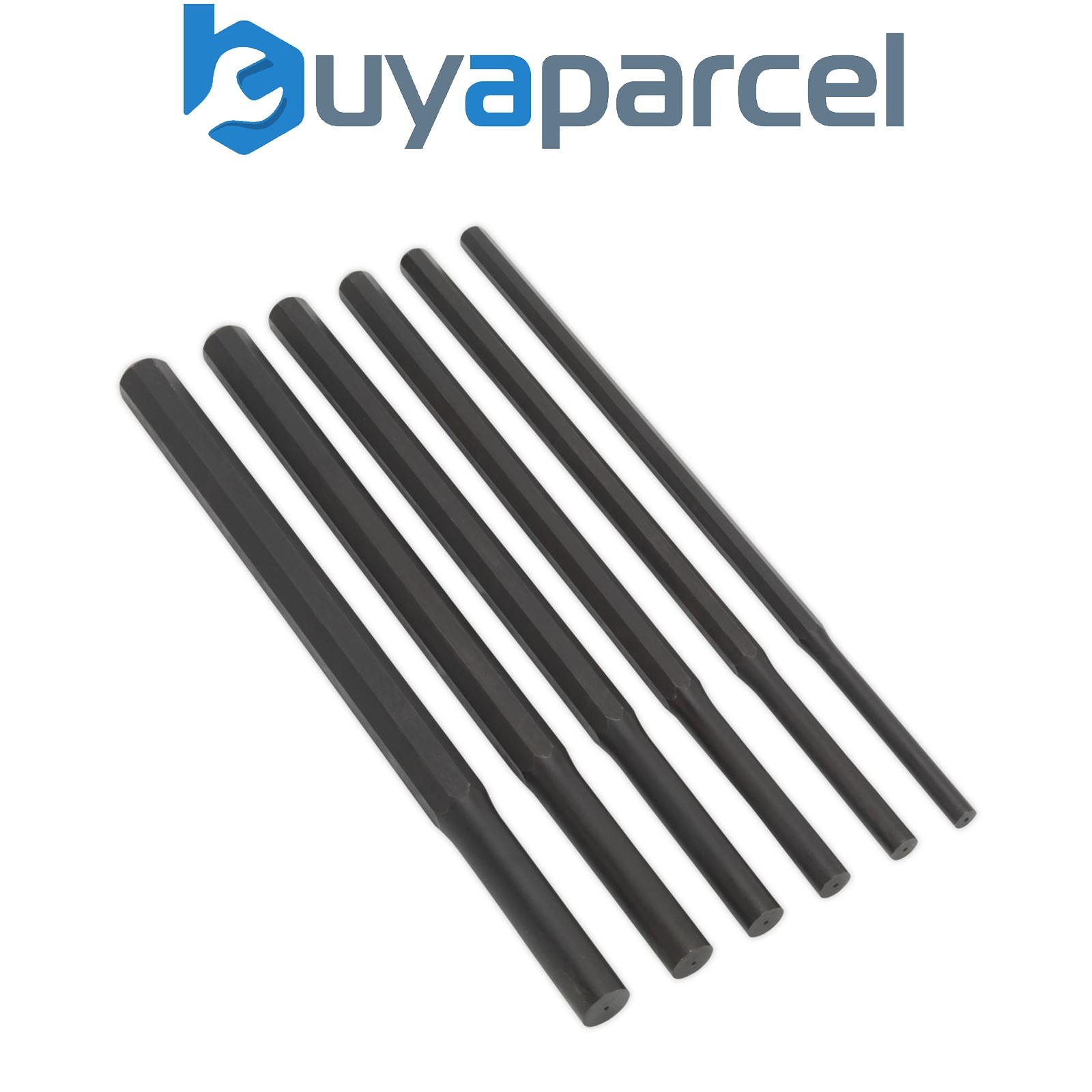 Sealey AK91226 Premier Heavy-Duty Parallel Pin Punch Set 6pc