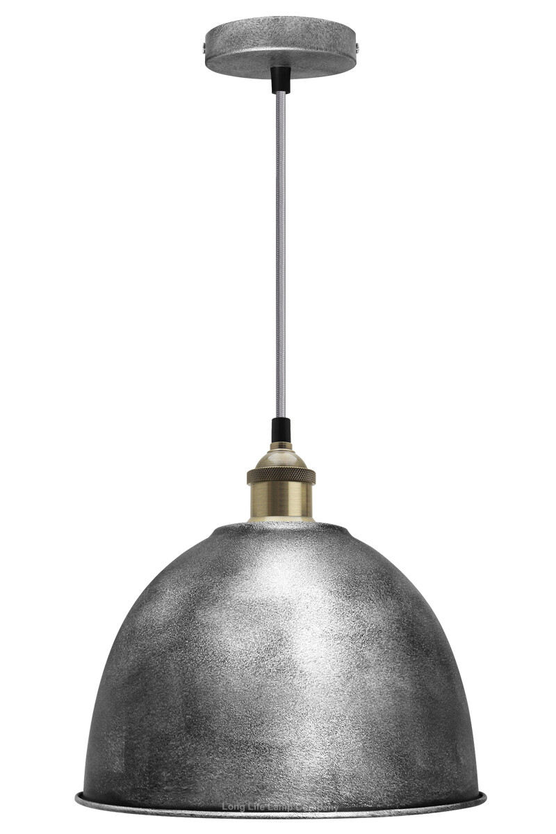 Retro Style Metal Ceiling Hanging Pendant Brass Light Shade Modern Design M0152