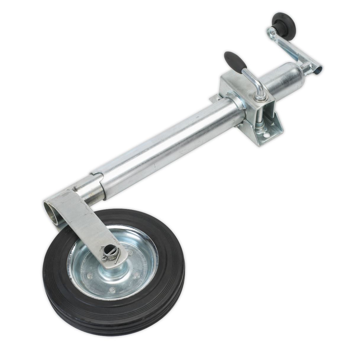 Sealey Jockey Wheel & Clamp50mm200mm Solid Wheel TB37