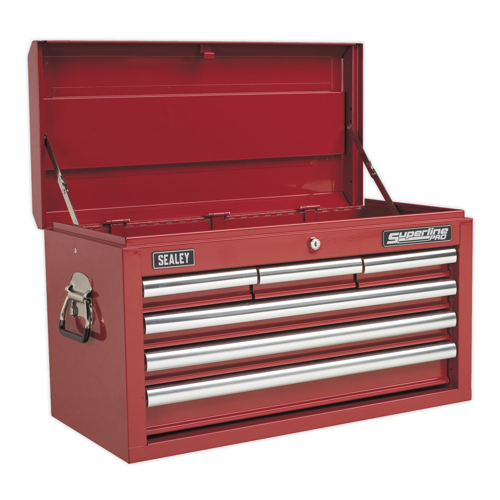 Sealey Topchest 6 Drawer with Ball Bearing Runners - Red Tool Chest AP33069