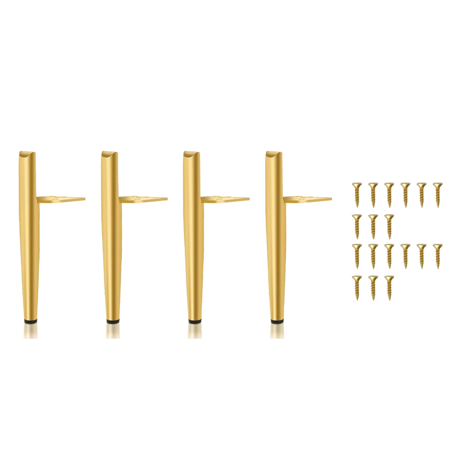 4 PCS Furniture Feet Height 19.5 cm Furniture Legs Sofa Foot Cabinet Feet3029