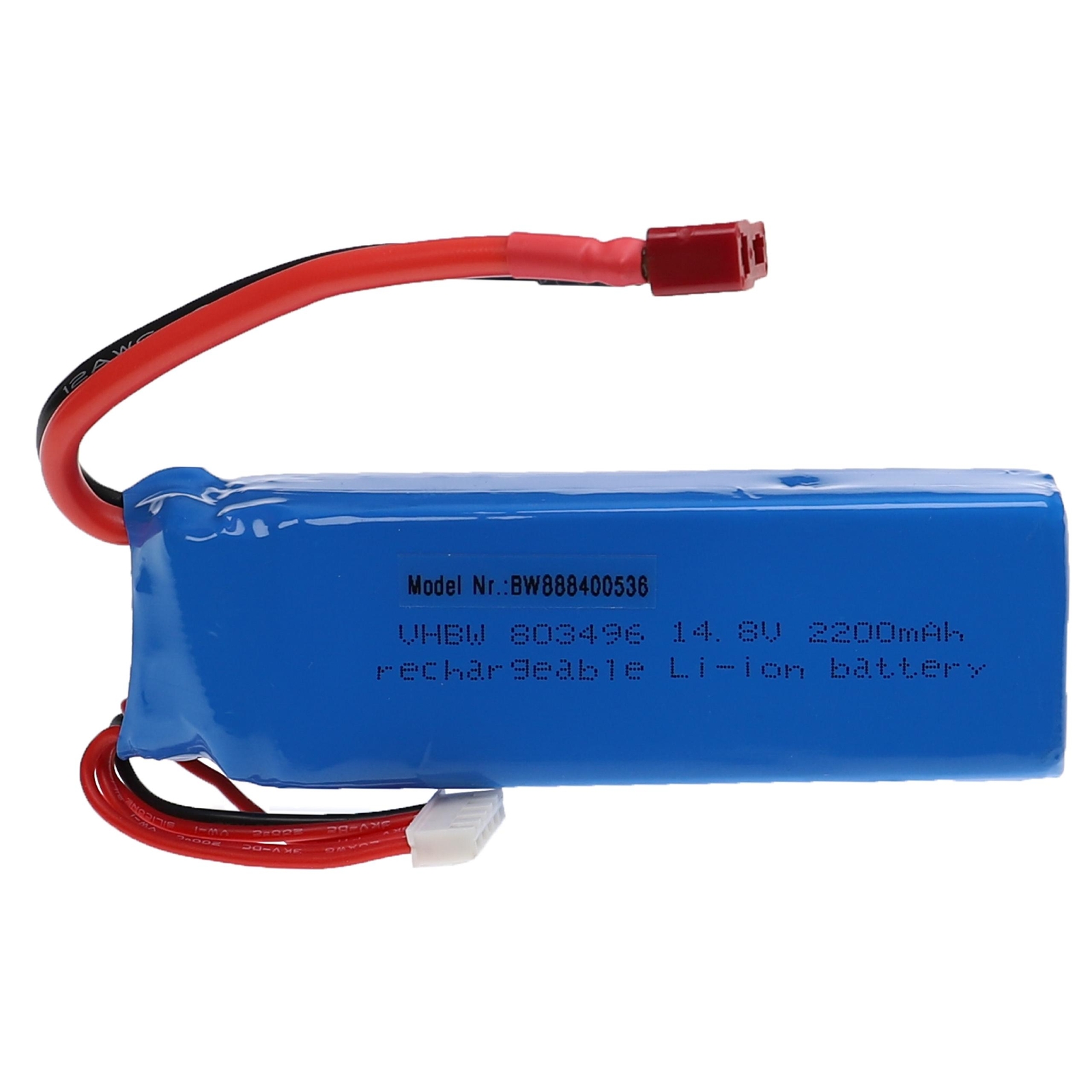 RC Battery Model Construction T-plug 14.8V Li-polymer