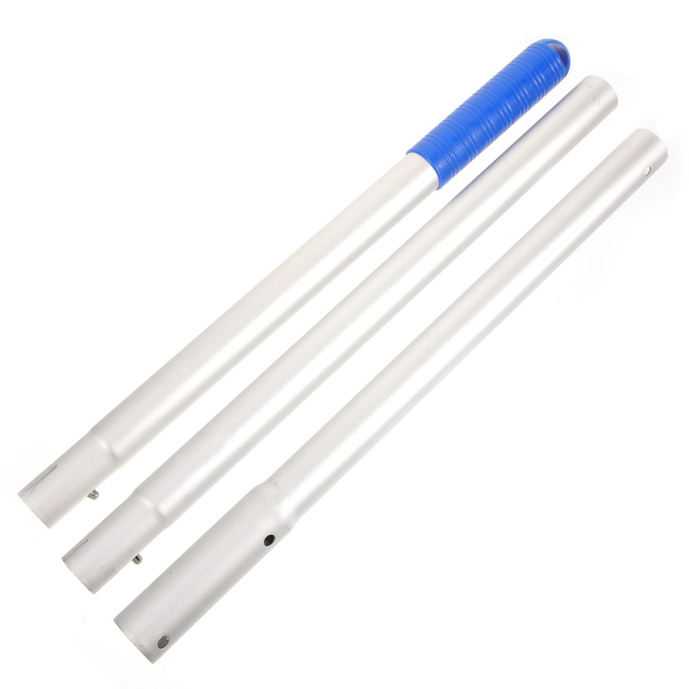 6X(Fish Basket Pole Swimming Pool Fishing Rod Metal Pool Brush Skimmer for1836