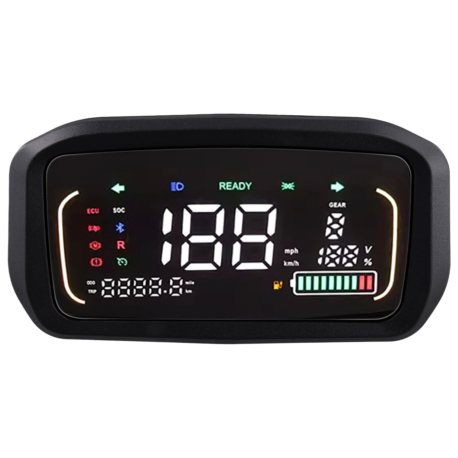 48V/60V/72V Colorfull LCD Display Meter Control Panel for EBike Electric3501
