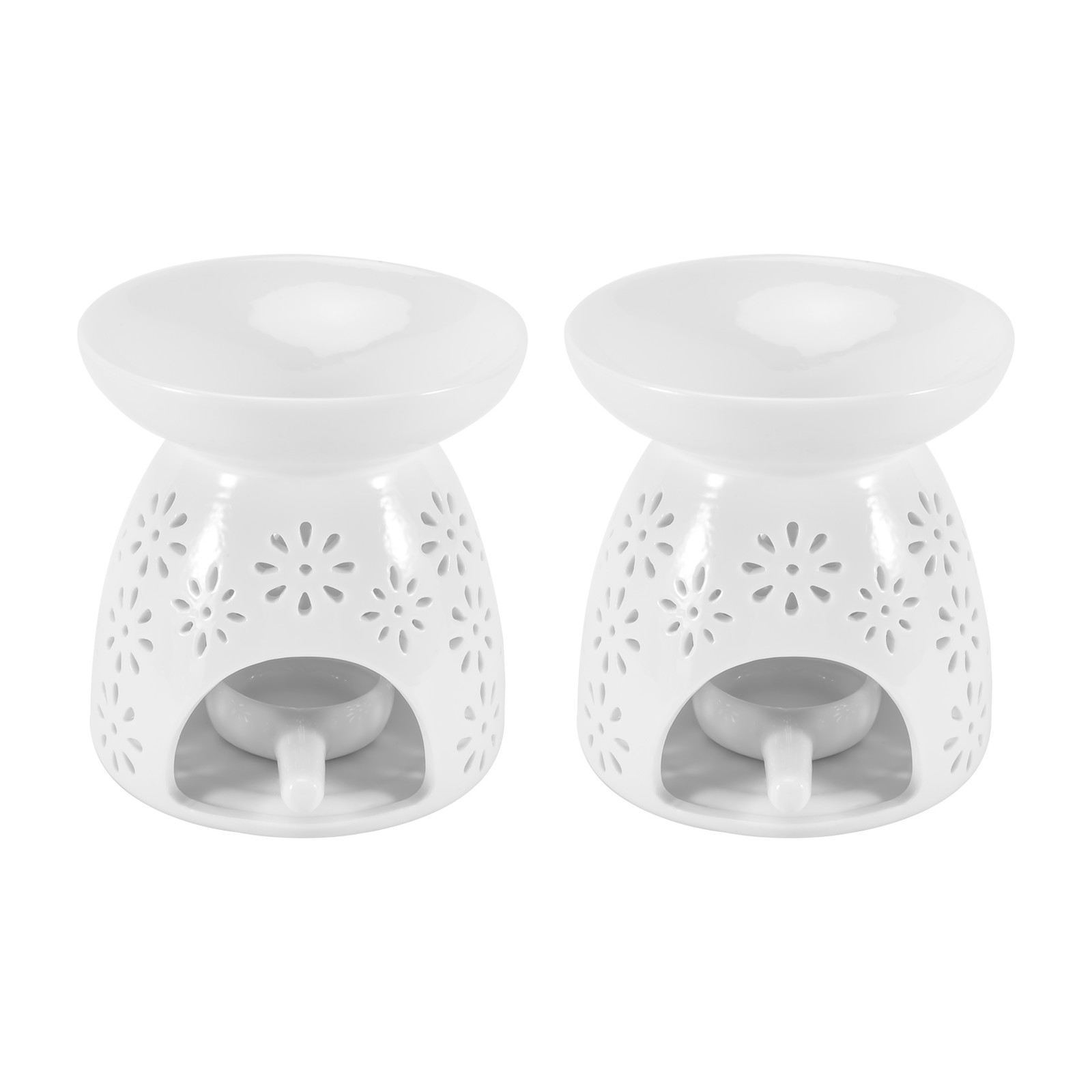 Ceramic Tealight Candle Holder Oil Burner, Essential Oil Incense Diffuser3070