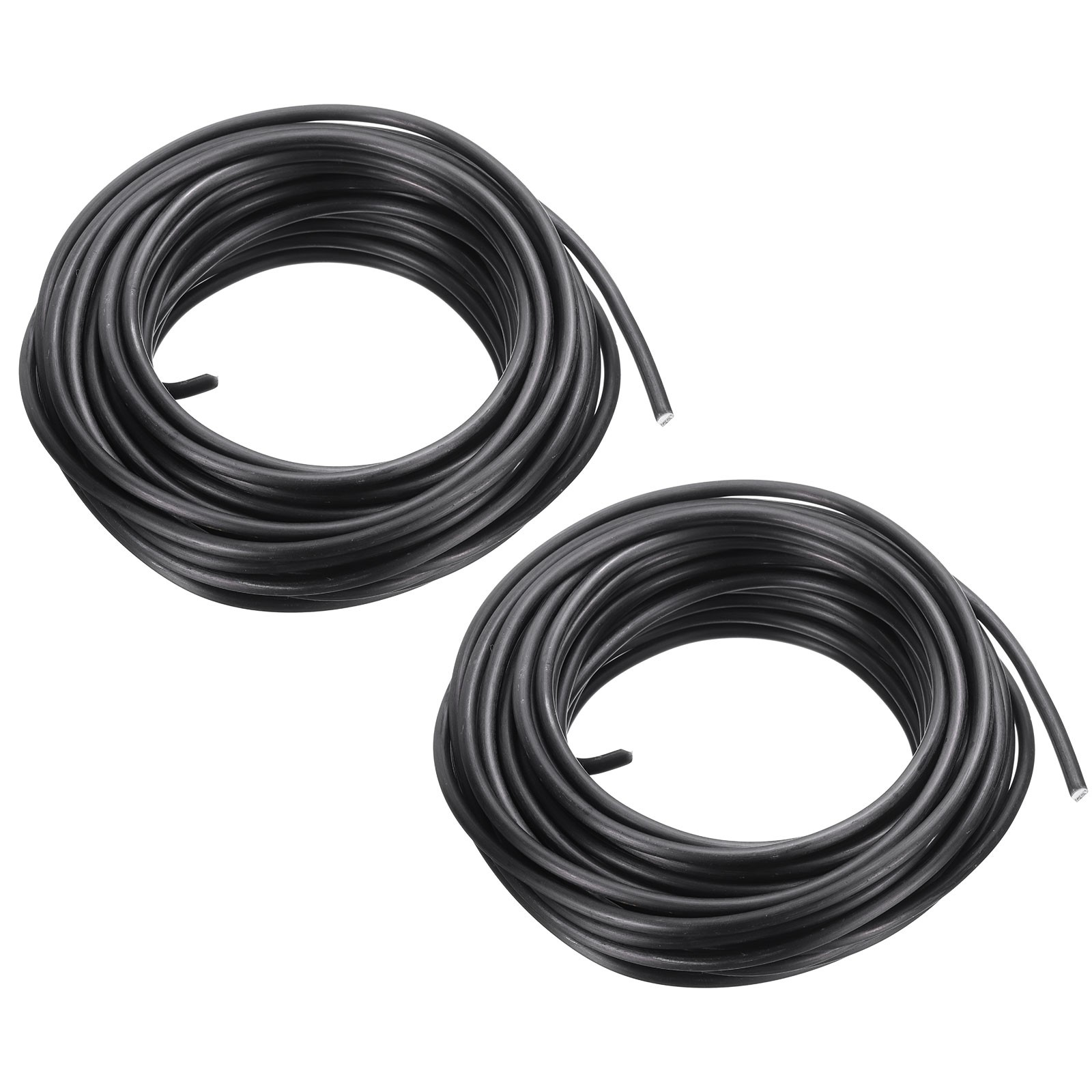 2Rolls 4mm Bonsai Training Wire Anodized Aluminum Floral Stems Wire Black