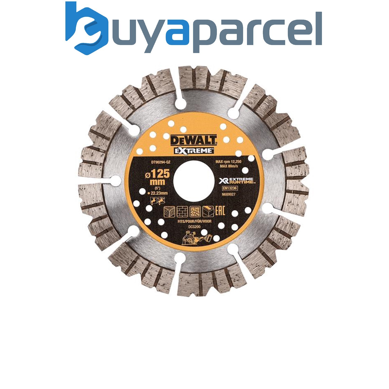 Dewalt DT90294-QZ DT90294 Extreme Diamond Cutting Blade 125 x 22.23mm