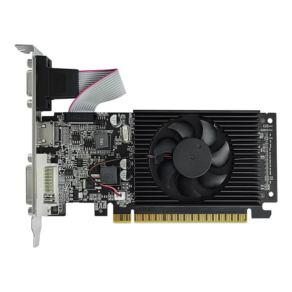 GT210 1GB DDR3 64Bit Card PCIE 2.0 40nm GPU -Compatible+VGA+DVI Desktop9855
