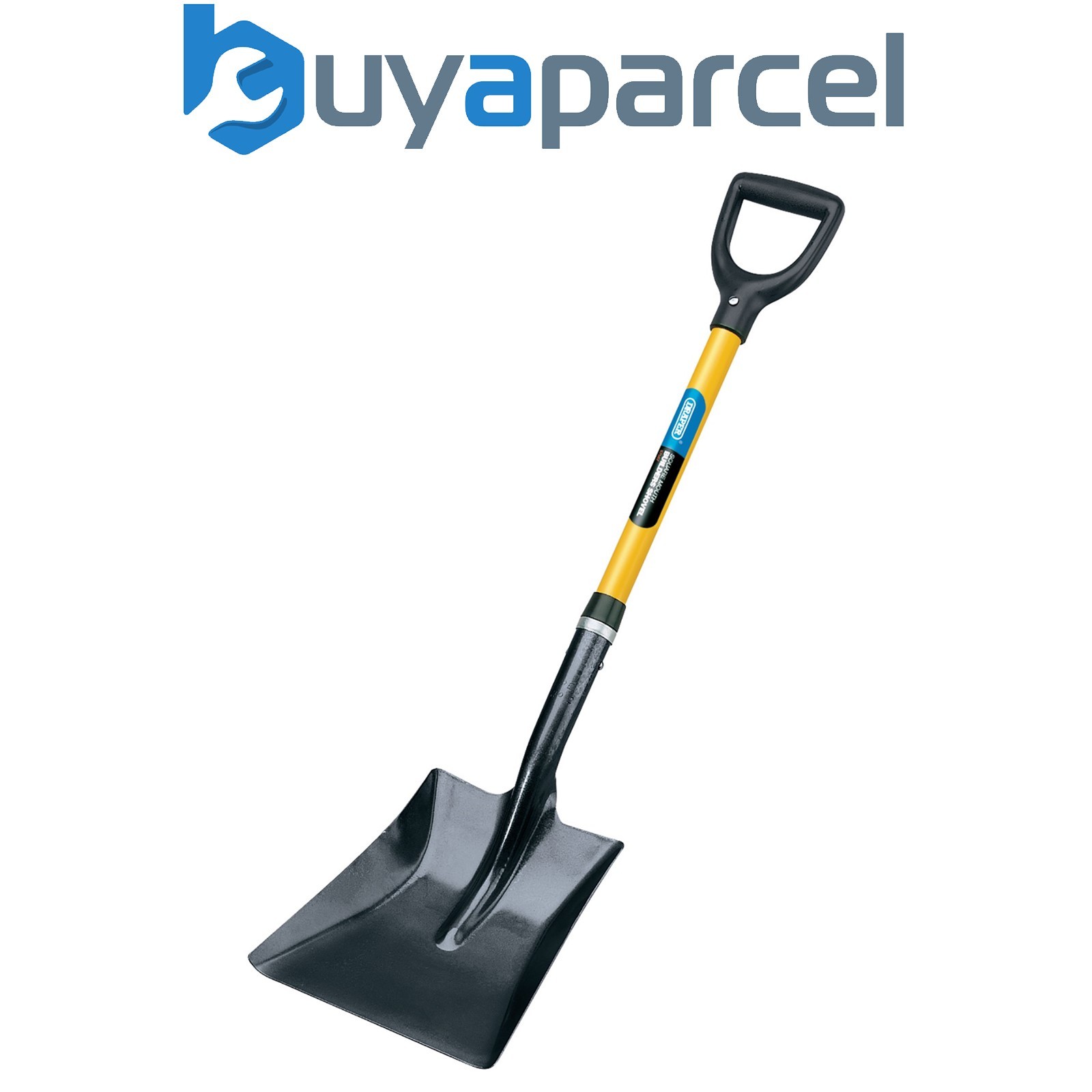 Draper 57567 Square Mouth Builders Shovel with Fibreglass Shaft