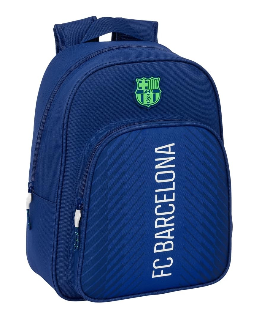 Safta F.C. BARCELONA NAVY BLUE – Children's School Backpack, Ideal for Children