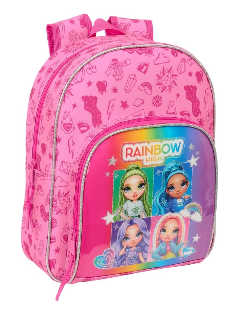 RAINBOW HIGH SHINE – Children's Backpack, Ideal for Children of Different Ages,