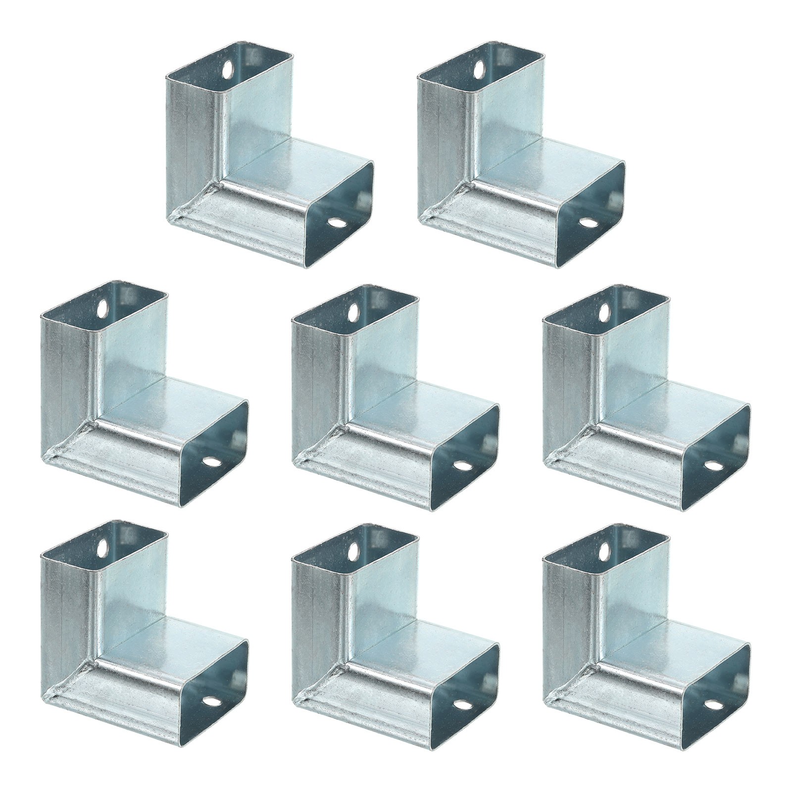 2-Way Gazebo Brackets Kit, Angle Bracket for 0.8" x 1.6" Lumber (8 Pack)