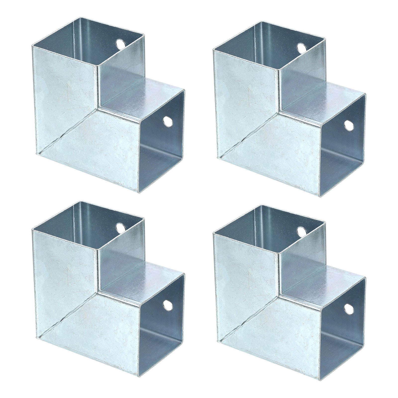 2-Way Gazebo Brackets Kit, Angle Bracket for 2" x 2" Lumber (4 Pack)