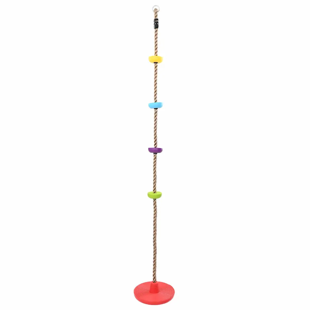 vidaXL Climbing Rope Multicolour 30 x 30 x 200 cm Plastic, Garden and Terrace, M
