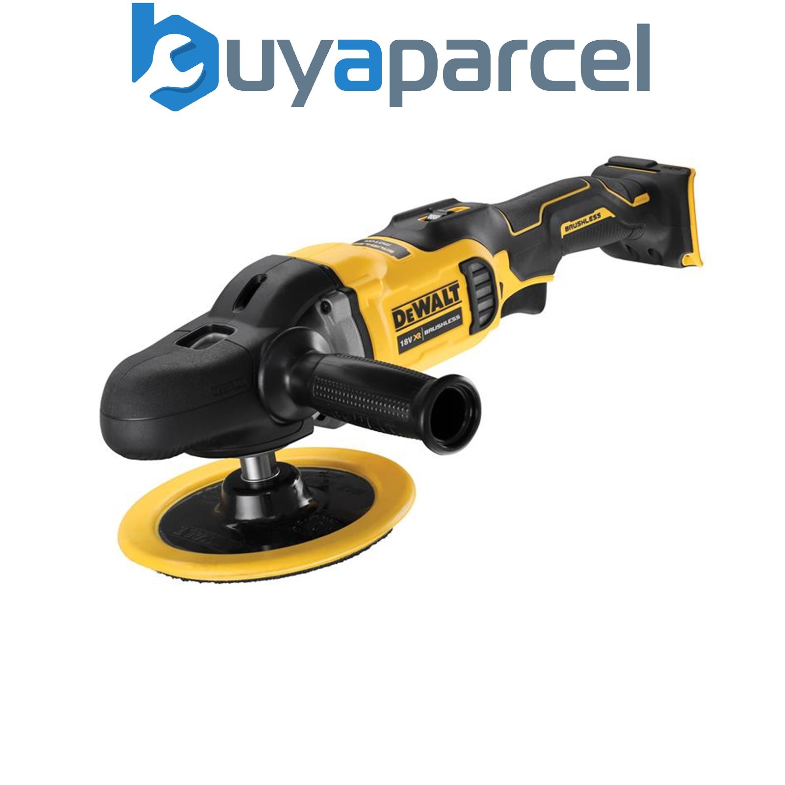 Dewalt DCM849N-XJ XR Brushless Rotary Polisher 180mm 18V Bare Unit DEWDCM849N