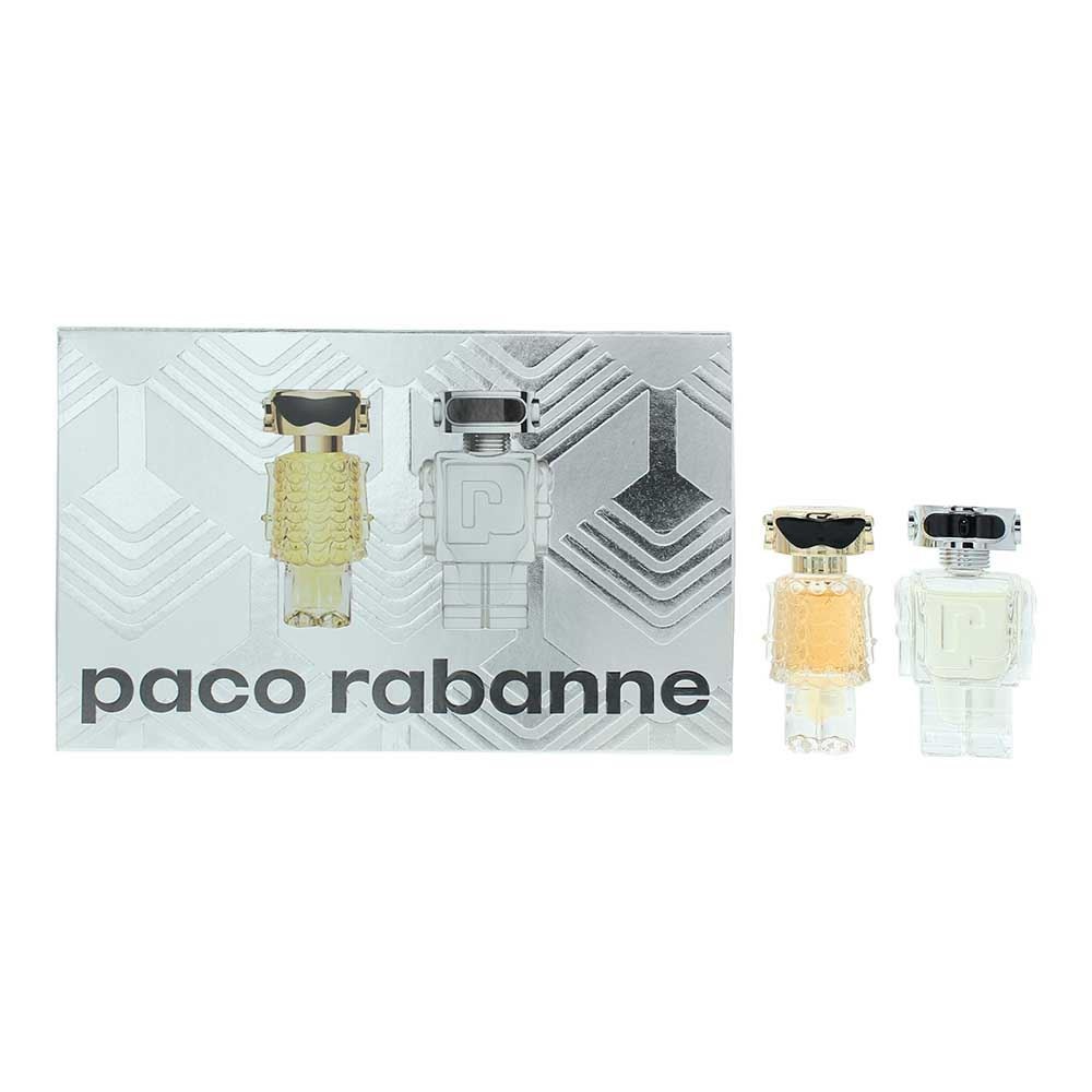Paco Rabanne Fame Eau de Parfum 4ml + Phantom Eau de Toilette 5ml Mini Gift Set