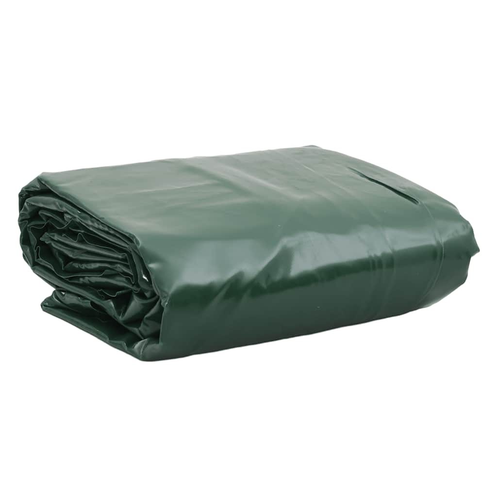 Tarpaulin Cover Ground Sheet Waterproof Camping Tarp Green 650 g/m² vidaXL