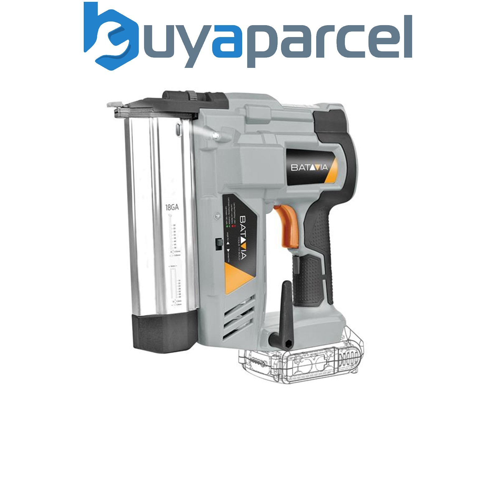 Batavia 7063094 MAXXPACK Stapler-Nailer 18V Bare Unit BAT7063094