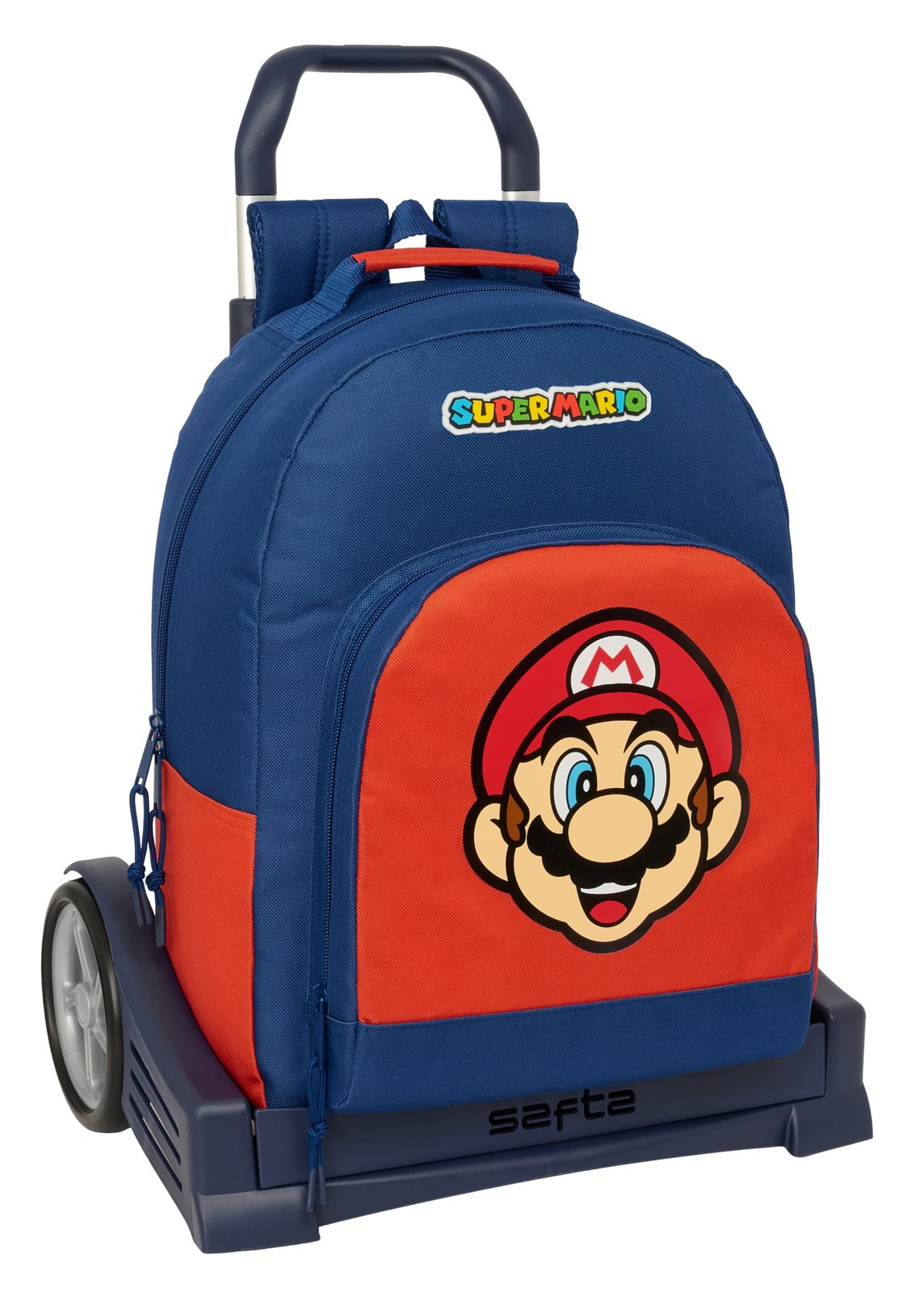 SUPER MARIO MAMMA MIA – School Backpack, Ergonomic Back, with Safta Evolution Tr