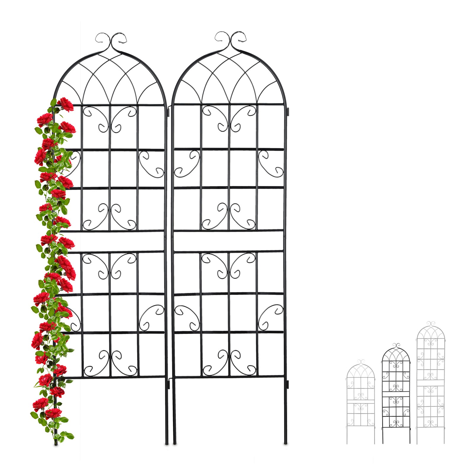 Garden trellis Climbing Plant Support Free-standing Weatherproof Vintage