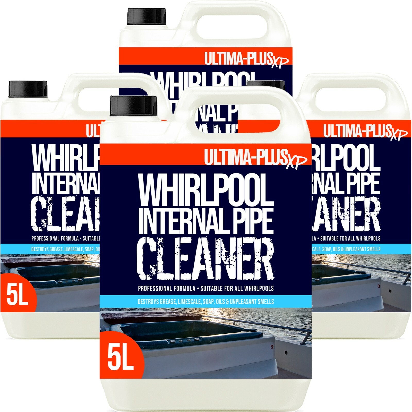 Ultima Plus Hygienic Whirlpool and Hot Tub Spa Bath Internal Pipe Cleaner 20L